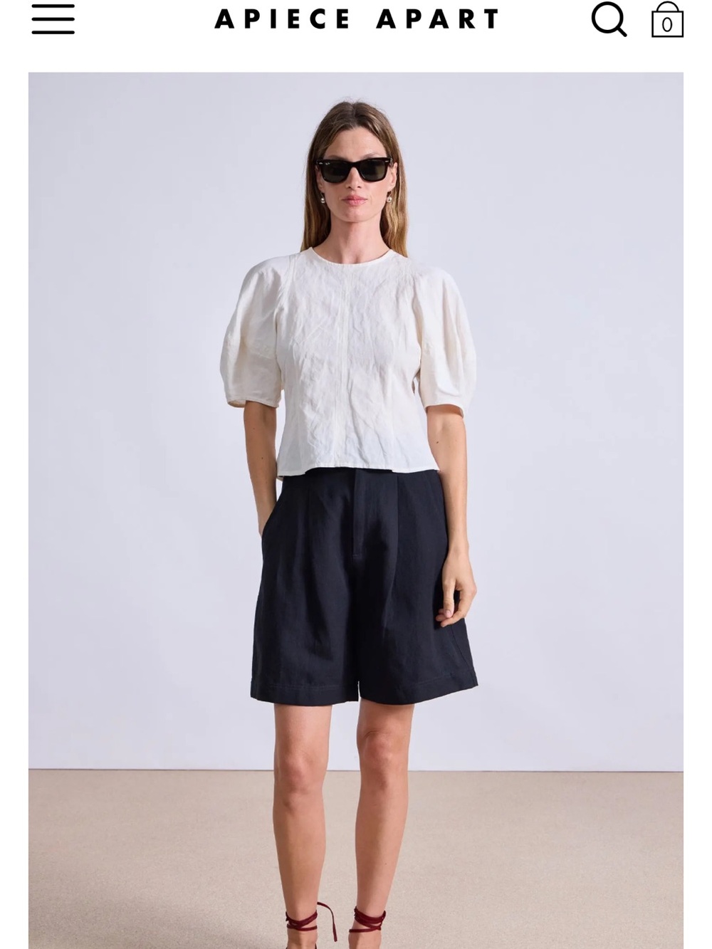 Apiece Apart Lino Top